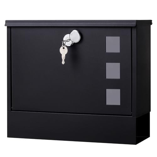 Mailbox wall mount with - wall, key