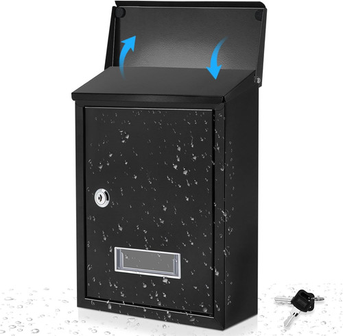 Locking wall mount mailbox key - wall,