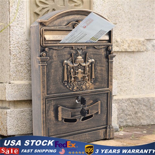 Rustic mailbox wall - rustic,