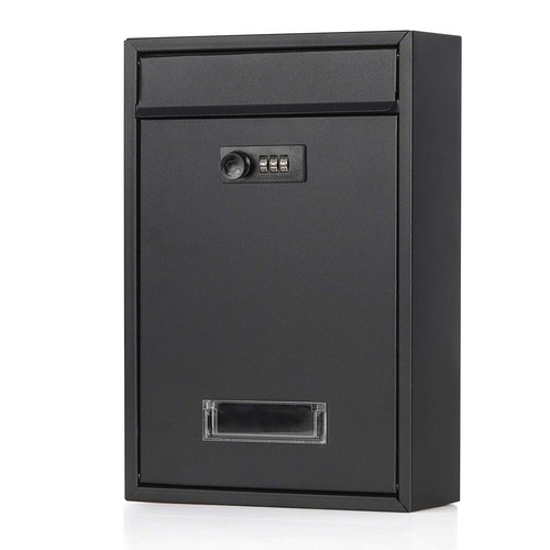 Locking mailbox wall mounted - locking,