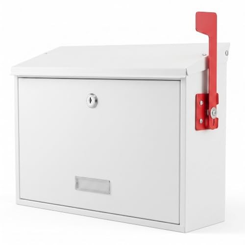Locking wall mount mailbox - mount,