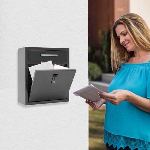 Mailbox wall mounted - mailbox,, wall-mounted